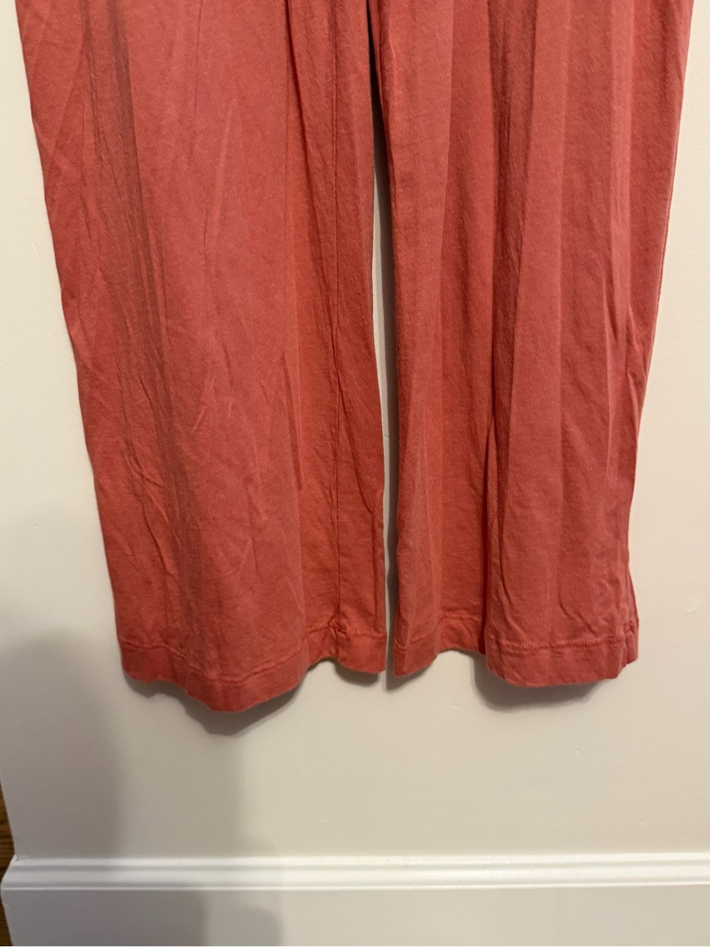 Brooklinen Sleeveless Wide-Leg Jumpsuit in Rust - Picture 4 of 10